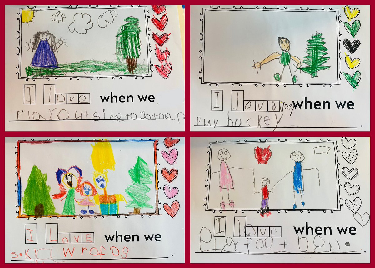MsSalkeld's tweet photo. These little messages went home in our Valentine’s cards for our families. ❤️💙💜 @SouthPointeEIPS https://t.co/rteZZHMyNg
