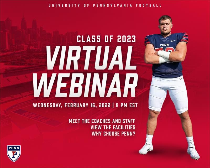 Thank you for the Invite <a href="/PENNfb/">Penn Football</a> <a href="/CoachMBurleson/">Matt Burleson</a>