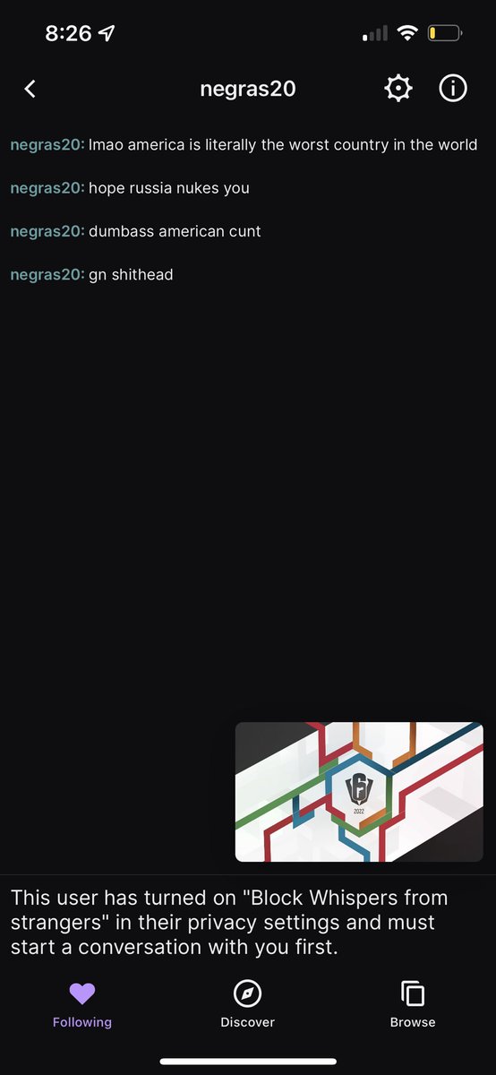 SxintTrxp's tweet photo. @R6esports Eu so mad https://t.co/NO3BCSosbC