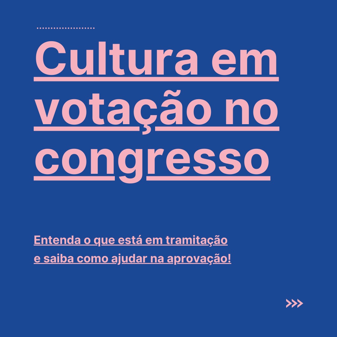 Acompanhe os nossos twitters para entender o que está em votação no Congresso Nacional hoje! 
#AprovaLeiPauloGustavo 
#AprovaLeiAldirBlanc2