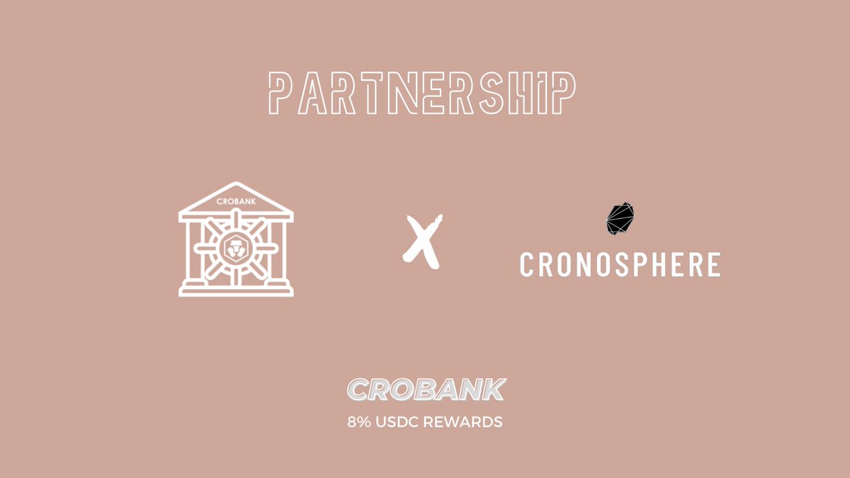 cro_bank's tweet image. 💎CROBANK X CRONOSPHERE💎

We have partnered up with @Cronosphere_ to bring you guys this giveaway! $100 worth of $SPHERE will be given to one lucky winner‼️

How to participate:
👉Follow @Cronosphere_
👉Like This Post
👉Retweet and Tag 3 friends

Giveaway ends in 48 Hours!
