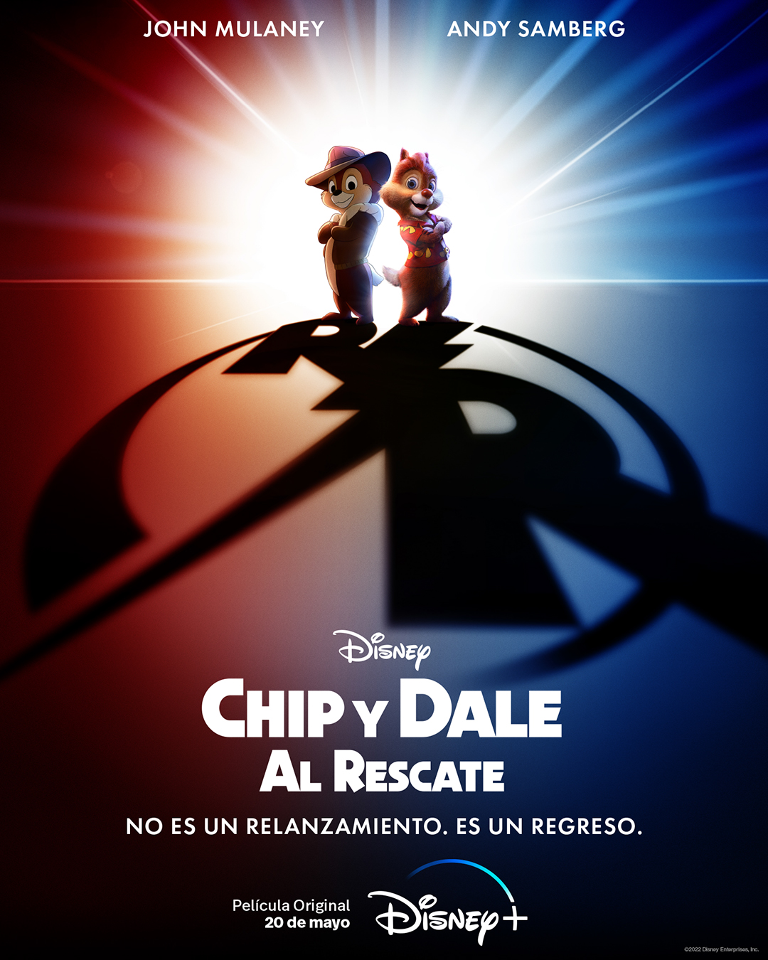 Chip Dale rescate rescue rangers película Disney+ Disney Plus fecha estreno