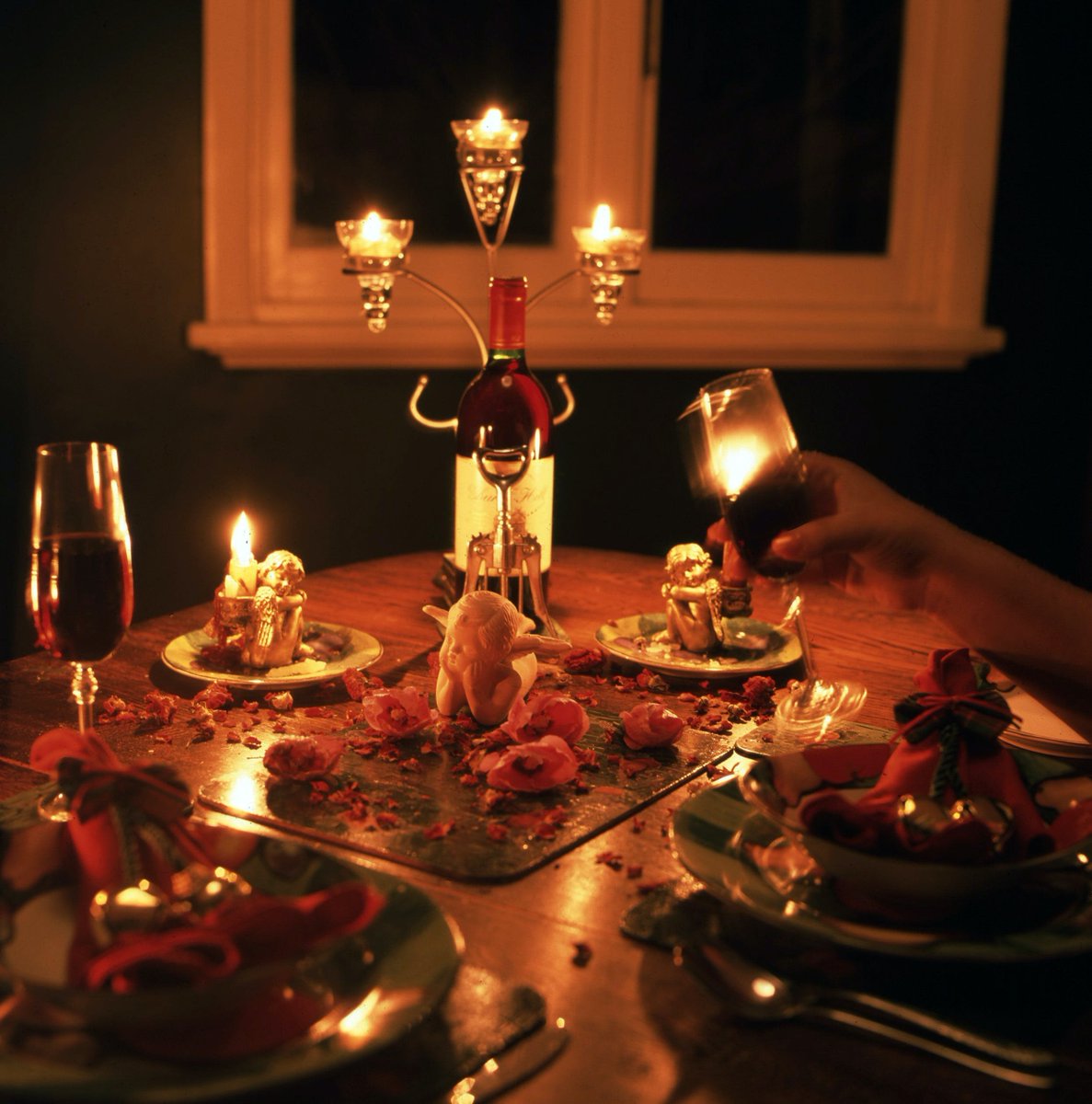 Романтический Ужин Фото Стола