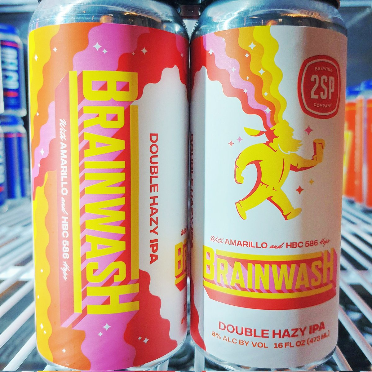 Get clean with a Brainwash Hazy DBL IPA. Hitting shelves in SE PA, DE, and MD.