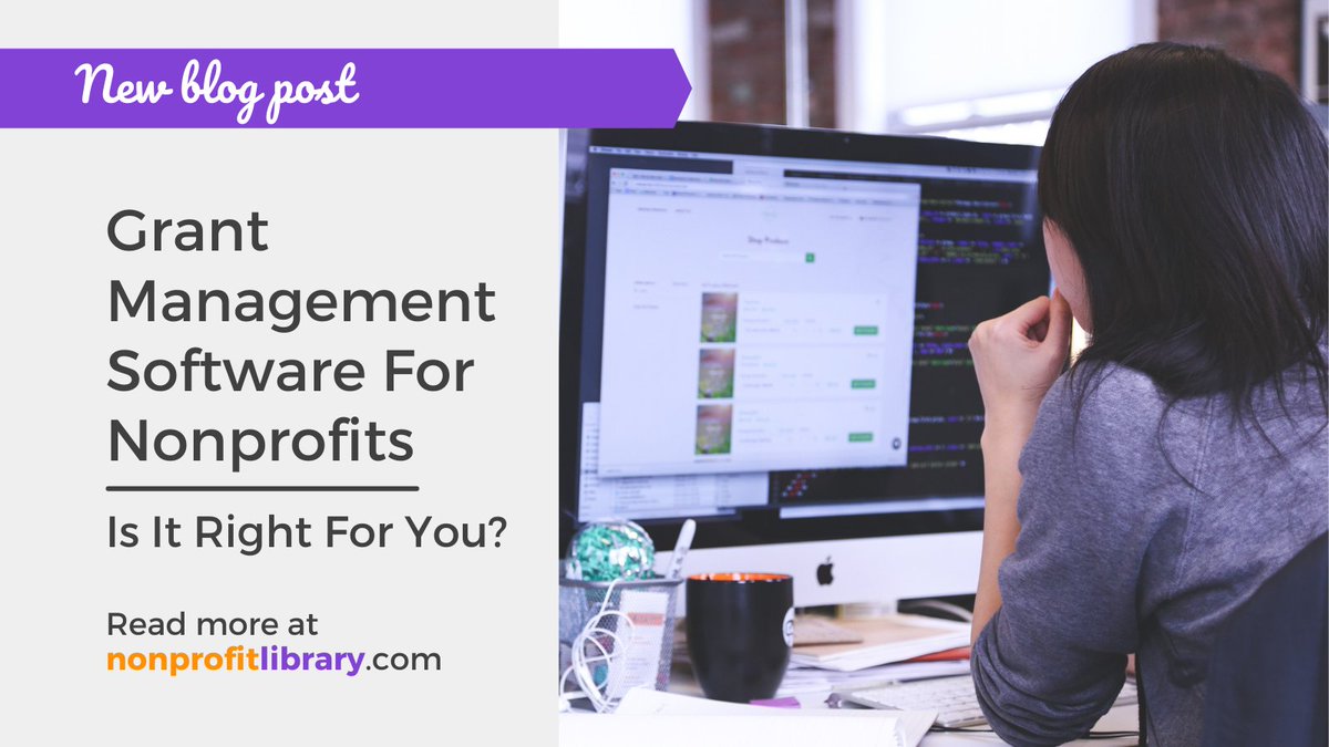 There are a few things to consider when deciding if #grant #management #software is right for your #nonprofit...Want to know more? Continue reading here: bit.ly/3sGsouo