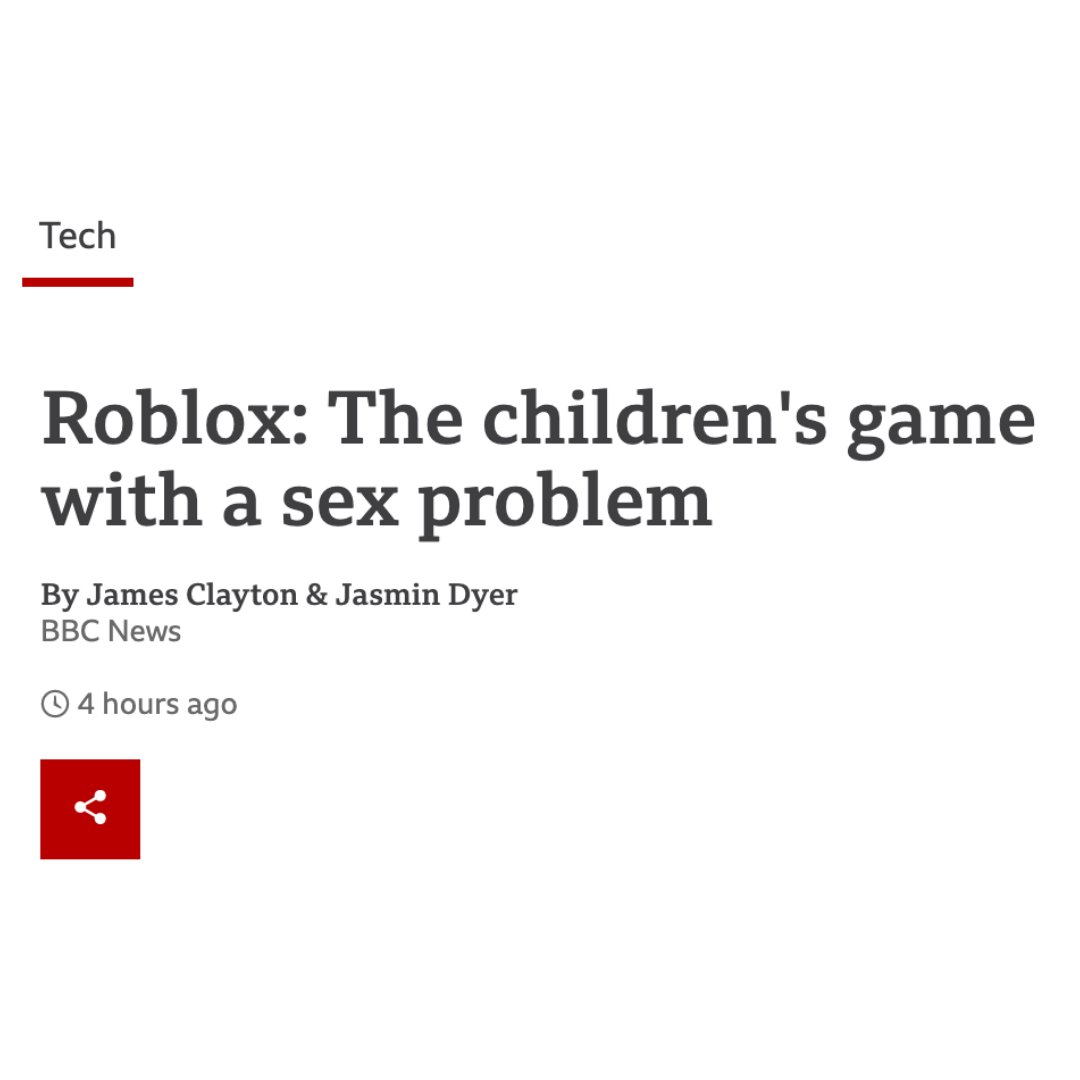 Roblox: The children's game with a sex problem - BBC News