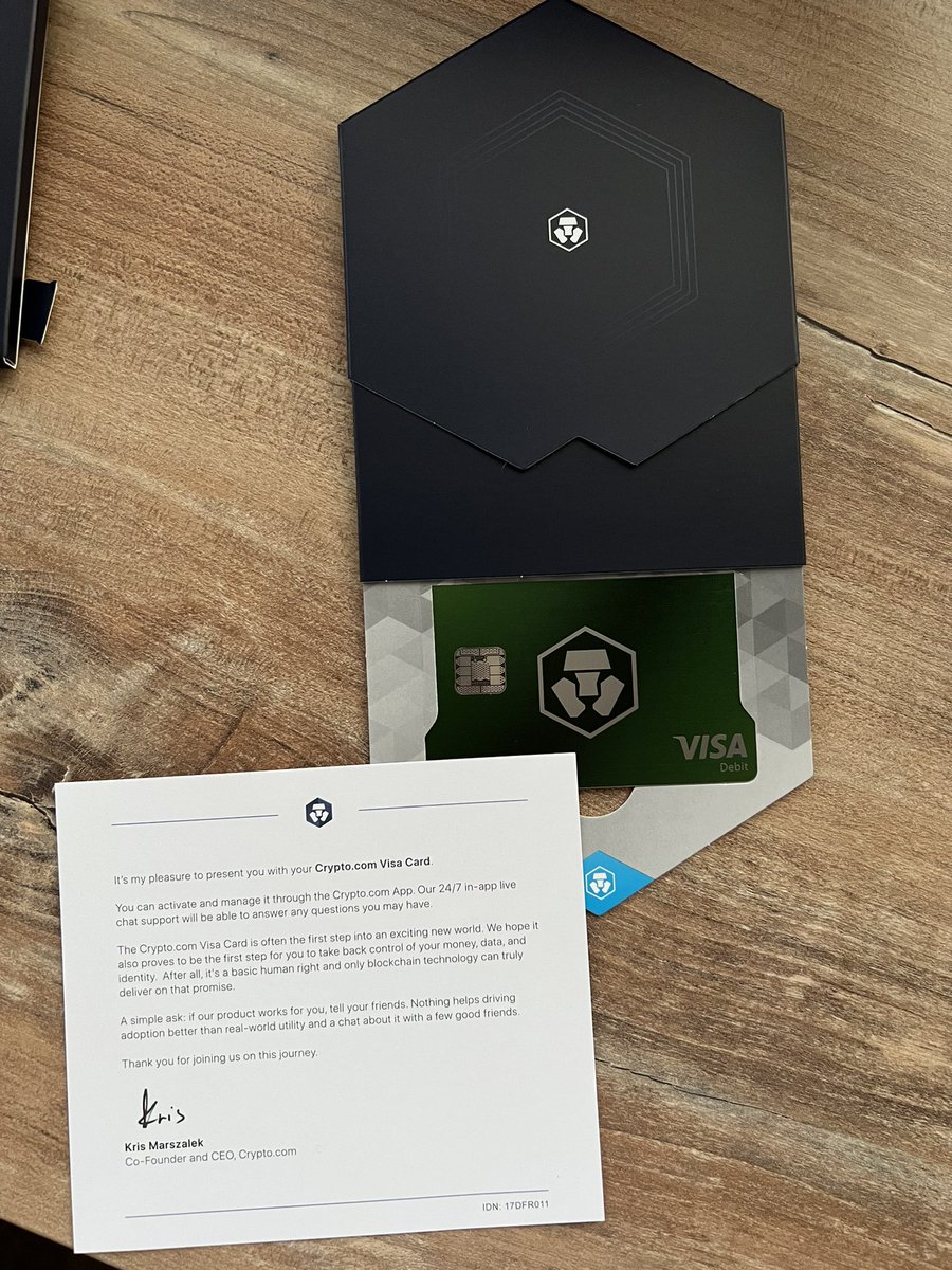 ASMCRYPTOASM's tweet photo. Finally after 131 days of staking cro it came. I didn't believe it anymore… https://t.co/gF8q6iKhKX