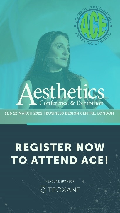 Have you got your tickets yet? There is still time! Purchase your tickets for ACE Conference #ACE2022 #aesthetics