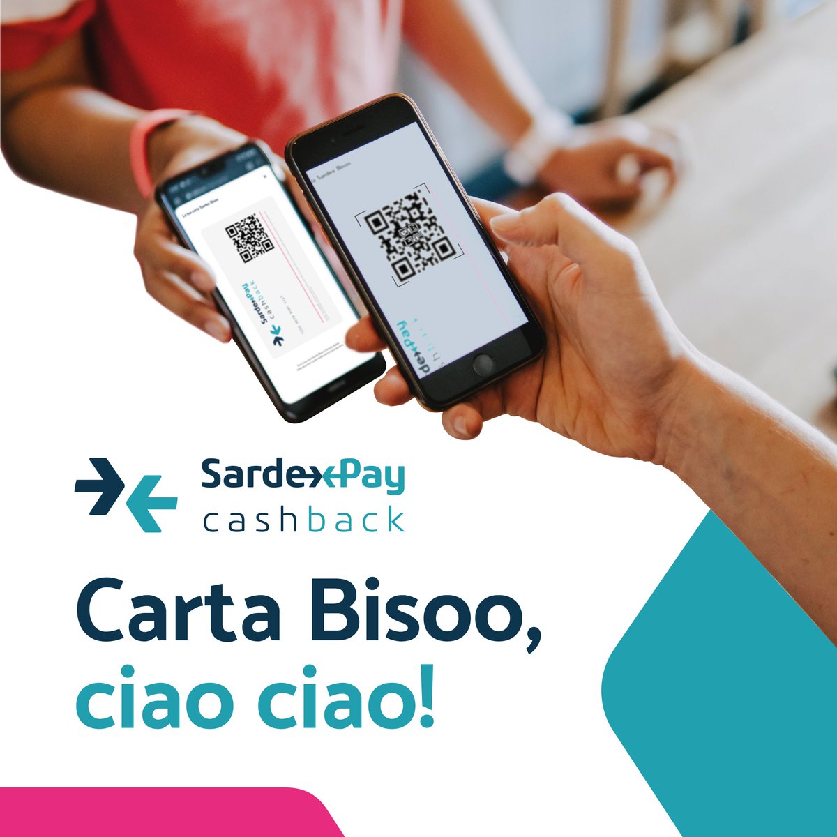 Per un privato oggi è ancora più facile guadagnare crediti! Nel tuo shopping dai nostri iscritti #SardexPay, non occorre più utilizzare la carta Bisoo, ma il QRcode dell'app #SardexPayCashback 
👉bit.ly/sardexpaycashb… 
Ricaricati di #sardex e alimenta l'economia collaborativa🤝