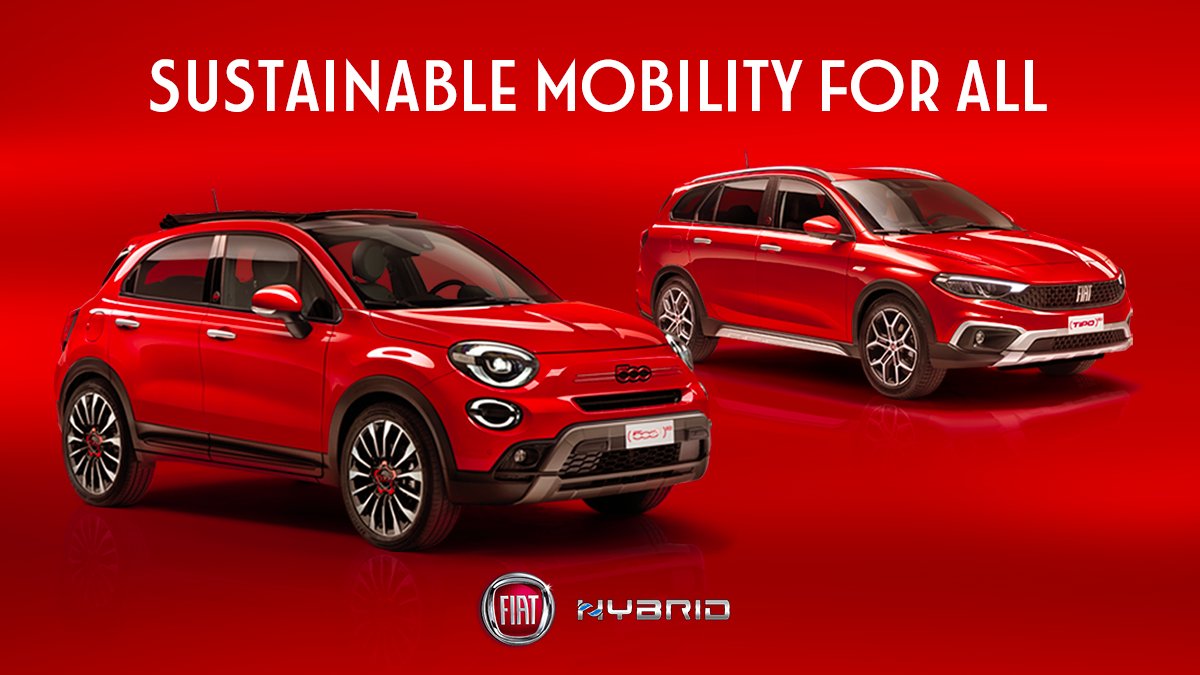 Fiat on X: New 500X Hybrid and Tipo Hybrid: the FIAT line-up is