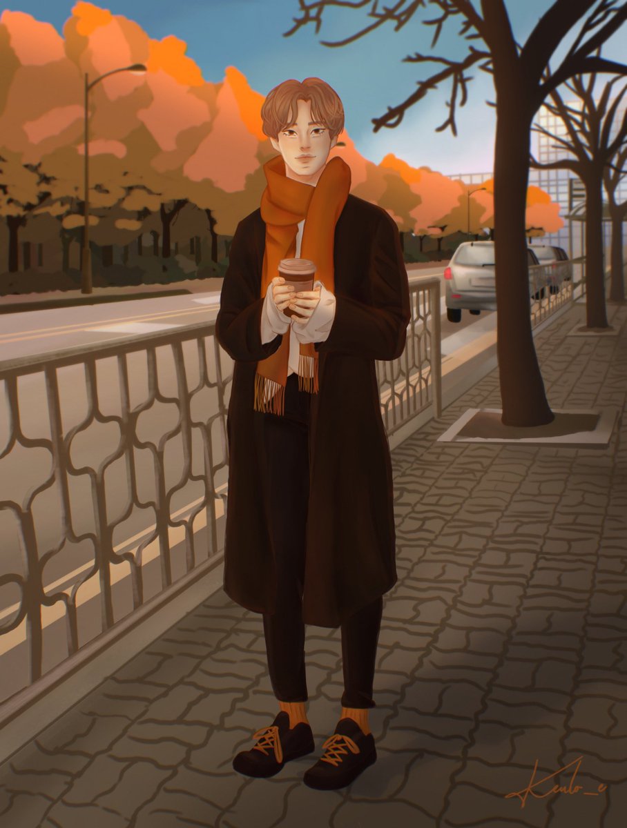 keulo_e's tweet photo. 🍂🍁

#SEVENTEEN #seventeenfanart #HOSHI https://t.co/QXgcyr3D7h