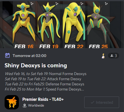 Come Join Us
discord.gg/PremierRaids