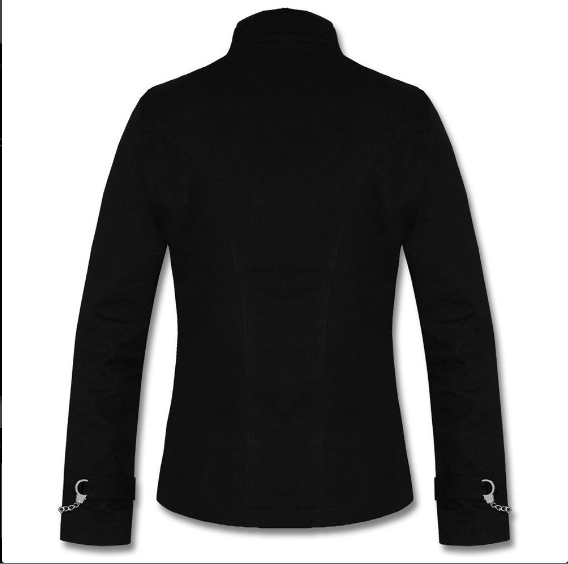 freaklife29's tweet photo. For today ana amazing #gothicjacket from @thedarkattitud (Gothic Black Clothing Asylum Vampire Jacket Metal Cuff Zipper Strap Buckle), tell me what do you think about this jacket; do you like or not? https://t.co/ShPlRkI4yR