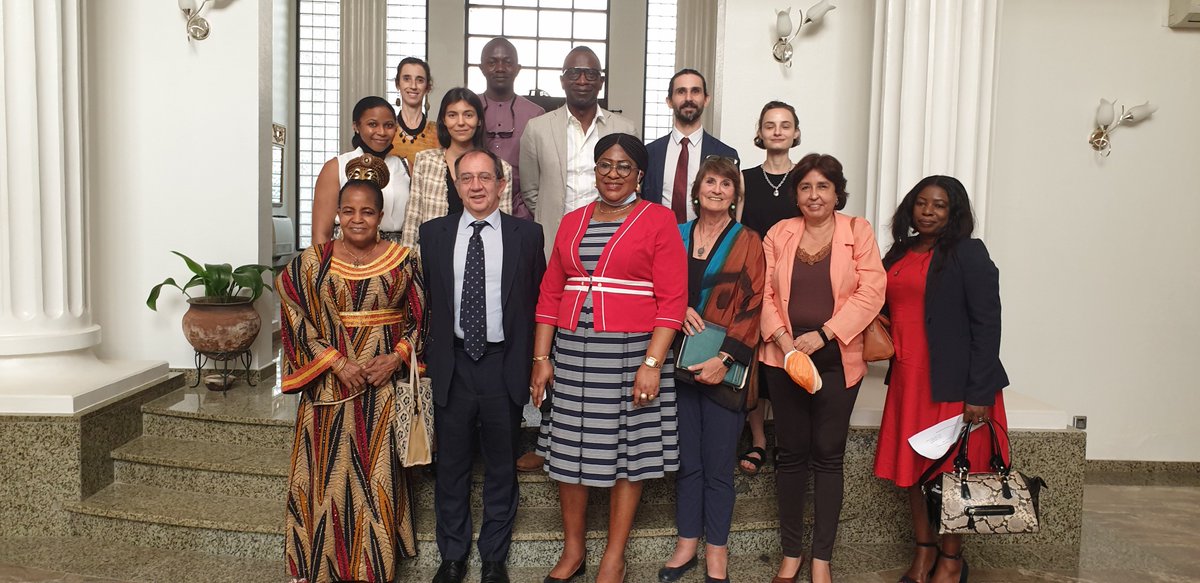 🇪🇸 hosted <a href="/abriongos/">Ana Maria Briongos</a> and @AAF_Nigeria team for a press conference &amp; working lunch with representatives of Abuja cultural scene to help on the search of the #yoruba Prince. Don't miss <a href="/LagosPhotoFest/">LagosPhoto Festival</a> 2022 to know more about it.
‼️ Let's find Prince E. A. Oyenuga!