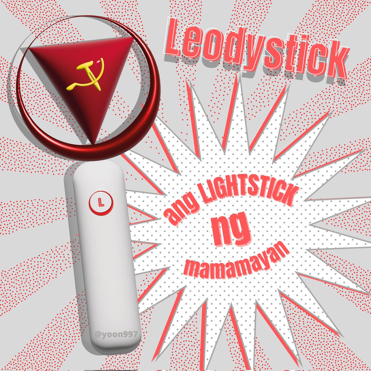 KPOP Fans for Ka @LeodyManggagawa 💪

May lightstick na tayo, bilog na nakapalibot sa baliktad na tatsulok! Iwawagayway para sa pagbabago at paglaban sa neoliberalismo

#ManggagawaNamanSa2022 #EndEliteRule #KaLeody #AtinSiLeody #KpopFansforLeody

*this is for entertainment only*