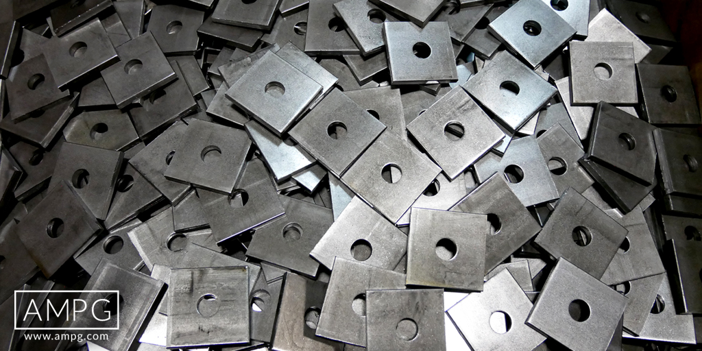 AMPG_USA's tweet photo. With their flat sides, #SquareWashers are designed to prevent rotation and fit in restricted spaces that do not accommodate round #washers, such as slots and channels. #MadeintheUSA https://t.co/Ty5VcAnf5L