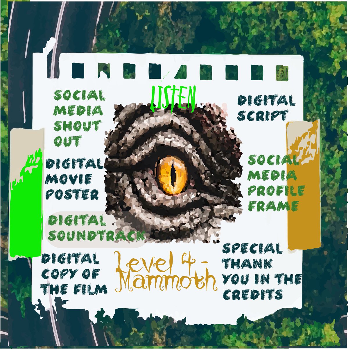 ListenShort's tweet photo. We love great films and we love to shoot films 💚

We need your help to finish making this movie 🎞🎬
🌿 📽 Listen ~ Level 4 - Mammoth
🌟Follow the link in the bio to watch the full video and learn more about the project! 🌟💚🎇

#crowdfunding #kickstarter #gofundme #seedandspark https://t.co/TTSMSiLnnC