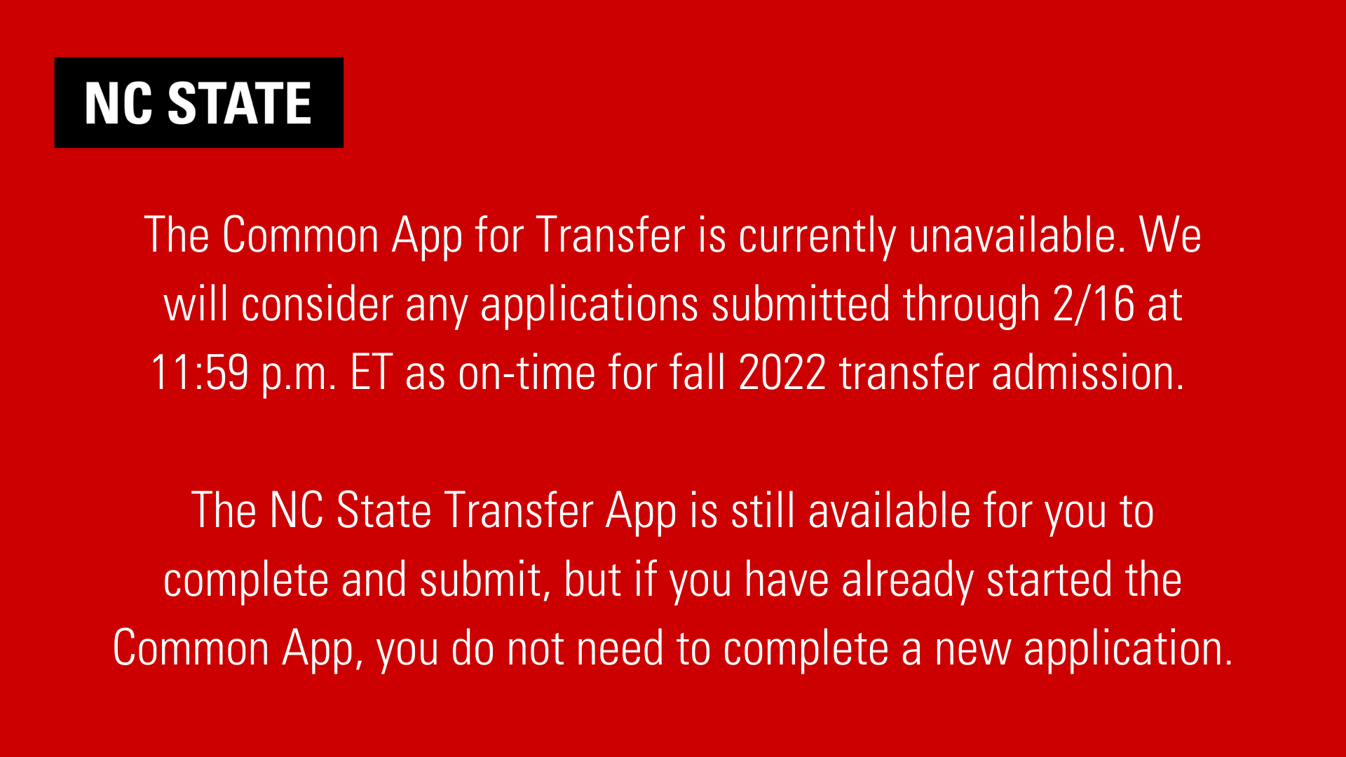 Ncsu Calendar 2022 Fall Nc State Admissions (@Applyncstate) / Twitter