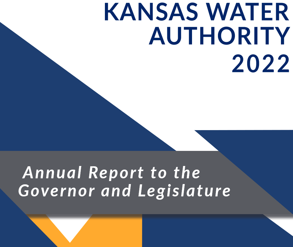 kswateroffice's tweet photo. The #KWA Annual Report was recently presented to #ksleg. It is to advise Governor & Legislature on #ksleg water policy matters & share priorities identified by KWA relative to the expenditure of State Water Plan Fund (#SWPF). https://t.co/r6nJFXvujn #kswater https://t.co/dzFV62gADJ