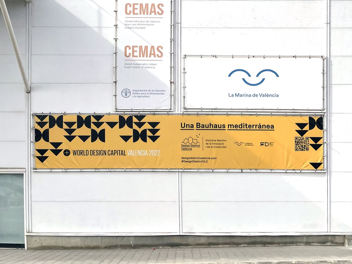 ValenciaDesignF's tweet photo. València Capital Mundial del Diseño 2022 junto con @lamarinadevlc dan forma a un movimiento agitador de procesos creativos y de promoción de proyectos innovadores: Design District Valencia, el distrito marítimo de la innovación y de la creatividad.
#DesignDistrictVLC
#WDC2022 https://t.co/7vHgsOHviO