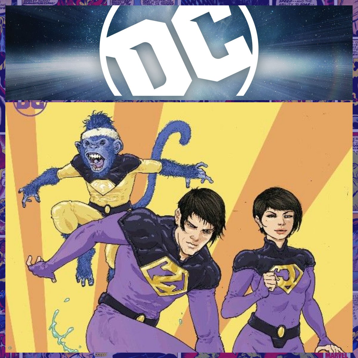 MrChori_'s tweet photo. #DC ha anunciado que se desarrollará una película de los #WonderTwins o #GemelosFantasticos donde participará el guionista de #BlackAdam
Esta llegaría para #hbomax y se desconoce si será animada o Live Action (aunque apunto a la segunda) https://t.co/y5vb9Zi3zF
