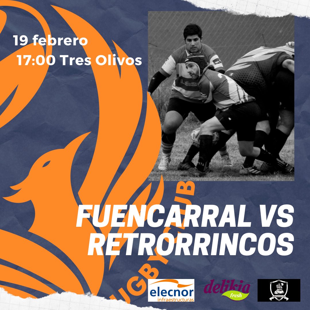 rugbyfuencarral's tweet photo. Este sábado recibimos la visita de nuestros amigos de @retrorrincos qué ganas!!! 🤟🏻🤟🏻 #rugby #rugbyfuencarral #rugbyveteranos https://t.co/mSNn6Kr4ub