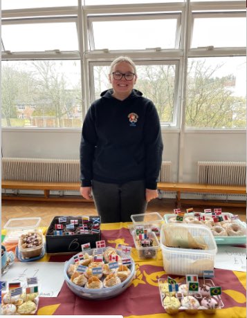 WycHighGeog's tweet photo. An amazing effort from GeogSoc today at the International Fair. Some very tasty international treats and lots of money raised for charity! #generousspirit https://t.co/OzJTJXlsBY