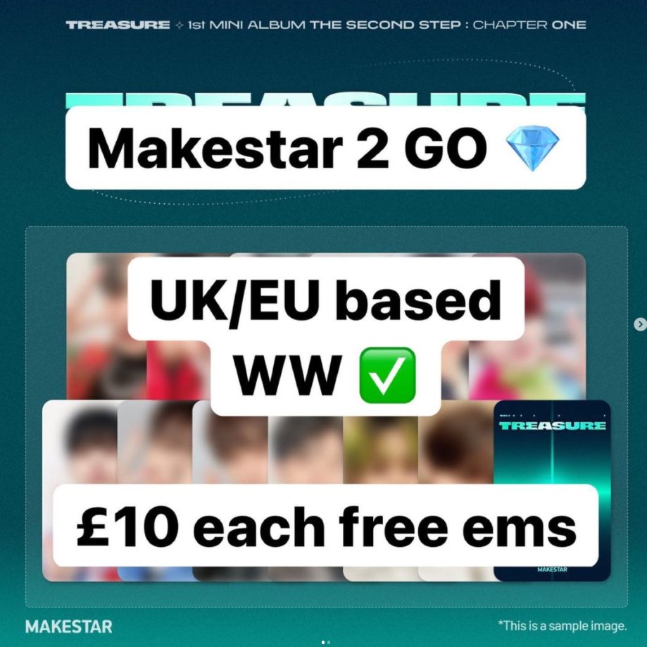 TradingMin's tweet photo. Treasure Makestar 2 GO 🔷
£10 each including ems
- POB only no album/inclusions
- I am UK / EU based (WW ✅)
- Feel free to DM me
- payments are due ASAP! https://t.co/bLaWaA6rhc