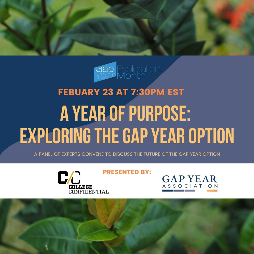 Interested in exploring a #GapYear? Join our friends <a href="/GapYearAssn/">Gap Year</a> for a panel discussion featuring experts from <a href="/DukeU/">Duke University</a>, <a href="/AmeriCorps/">AmeriCorps</a>, and the gap year community. Registration Link: bit.ly/3ryYuc9
#ExploretheGapYear