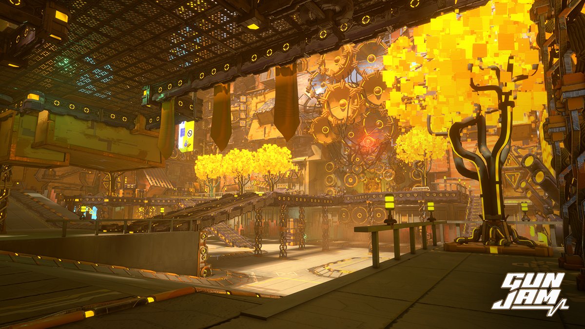 gunjamgame's tweet image. Here are just a few screenshots of the vibrant city we're building for the backdrop of our rhythm FPS game. Welcome to Mubel!
#gamedev #screenshot #gunjamgame #UnrealEngine