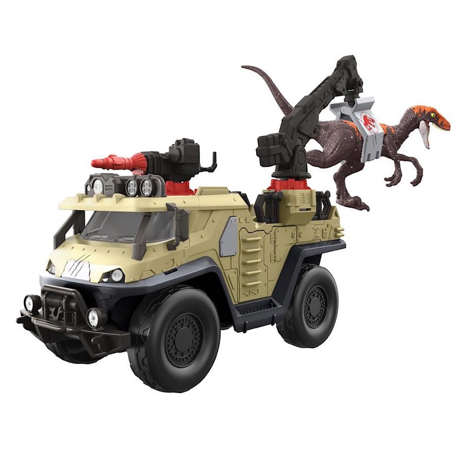 collectjurassic's tweet photo. NEW FOR ‘22: BioSyn Capture N’ Crush Truck from @mattel

More Jurassic toy reveals on the way, stay tuned to @collectjurassic!

#collectjurassic #matteljurassicworld #jurassicworld #extremedamage #jurassicpark #jurassicworlddominion #jurassicworldcampcreaceous #campcretaceous https://t.co/aNX1DLM9RK