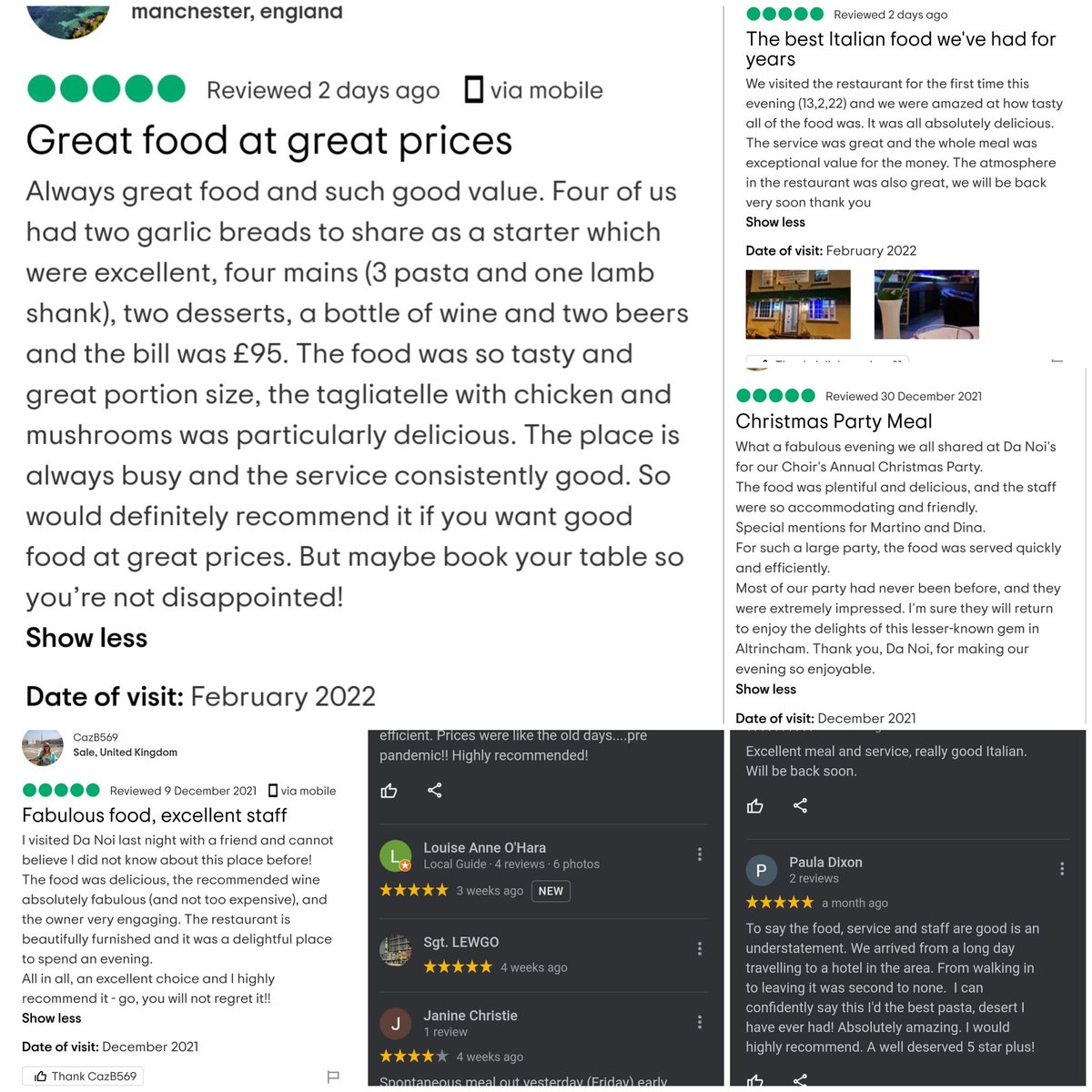 DaNoiItalian's tweet photo. ❤Da Noi 's review ❤

So happy to know that we have met your expectations !

Thank you for trusting us, for showing faith in us!
Thank you for your support! https://t.co/MYDtIETq4C