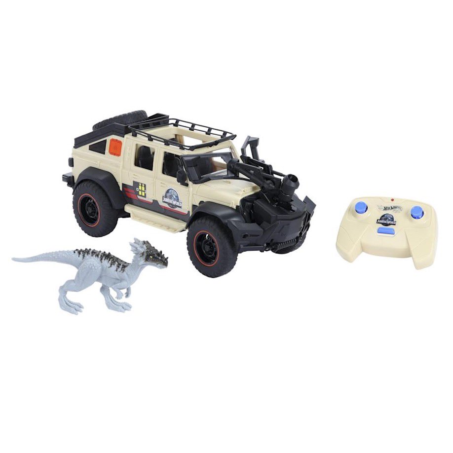 collectjurassic's tweet photo. NEW FOR ‘22: BioSyn Remote Control Jeep Gladiator from @mattel

More Jurassic toy reveals on the way, stay tuned to @collectjurassic!

#collectjurassic #matteljurassicworld #jurassicworld #extremedamage #jurassicpark #jurassicworlddominion #jurassicworldcampcreaceous https://t.co/vluFHF7rt6