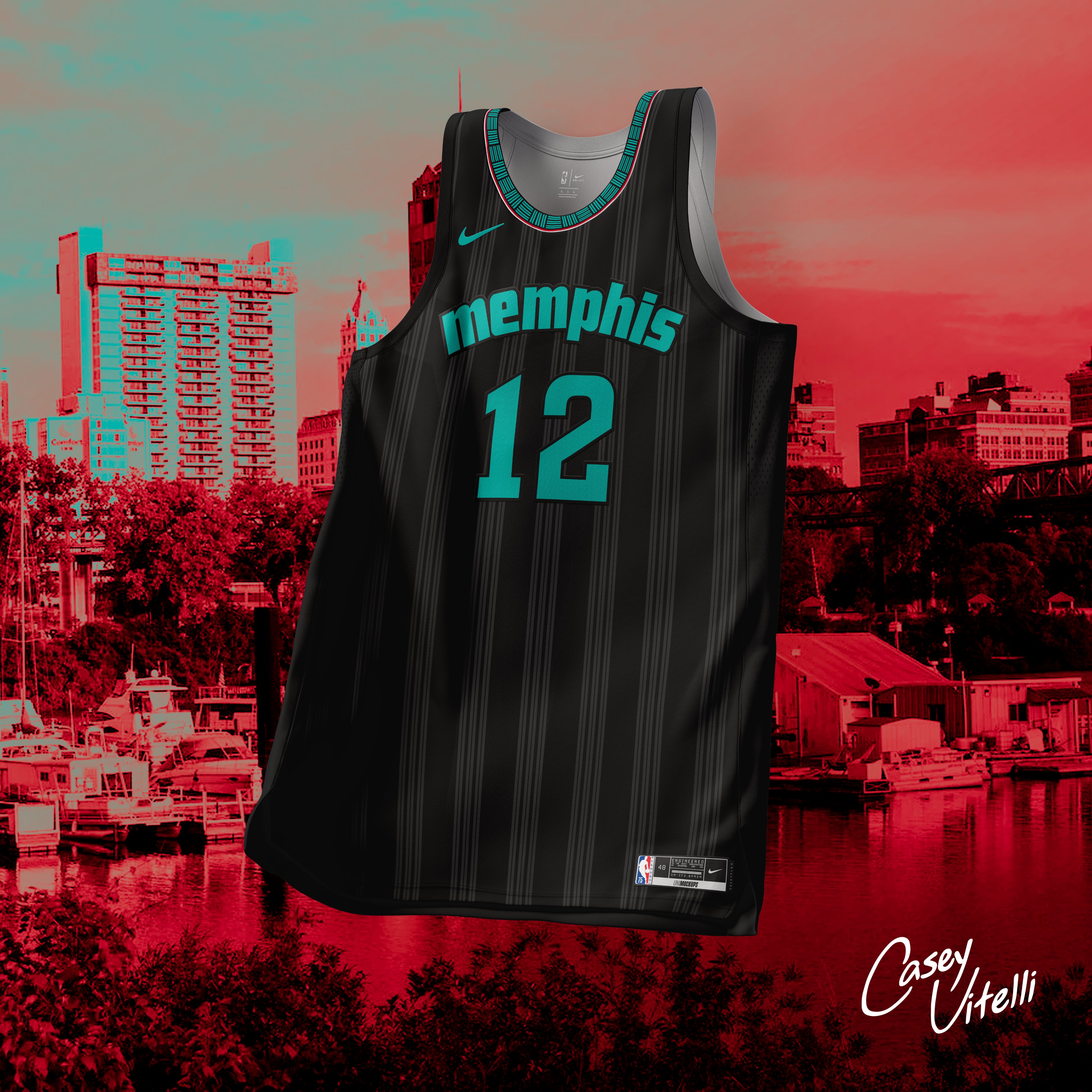 memgrizz jersey concept #nba #jersey #design #cityedition #statementj