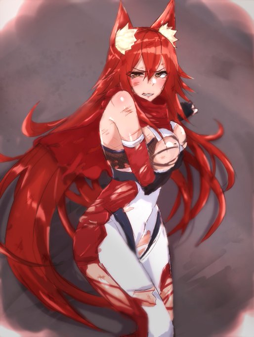 そういえば載せてなかったので
skebで描かせていただいた依頼者様のオリジナルキャラクター 