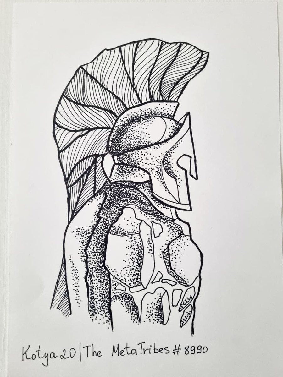 Kotya2_0's tweet photo. Hello) I found a great project @TheMetaTribes. I really like it) very beautiful NFT) and a great community and very responsive moderators) @AstrooNft, @Life4NFTs, @BoredSully . I am actively participating in the project and have already drawn 3 art)
Kotya2.0 | The MetaTribes#8990 https://t.co/Sd0bQHiizf