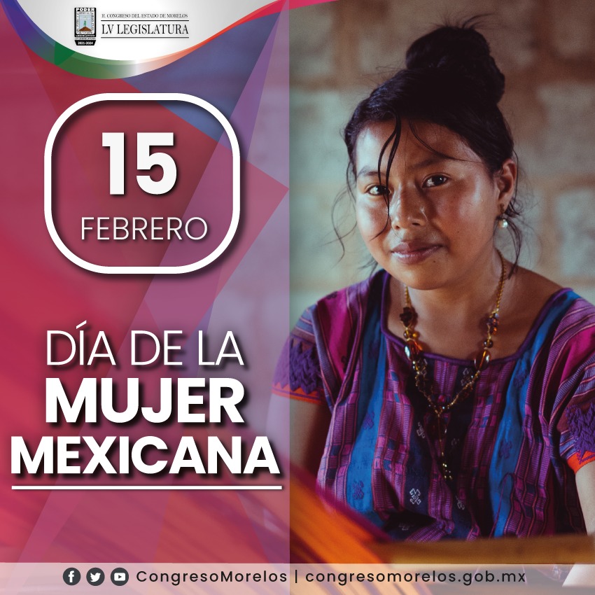 En el #DíaDeLaMujerMexicana reconocemos a quienes conforman más de la mitad de nuestra población y cada día demuestran su fortaleza, inteligencia y capacidad. En el #CongresoMorelos trabajamos para garantizar sus derechos civiles, laborales, económicos, políticos y sociales. 👩🏻🇲🇽