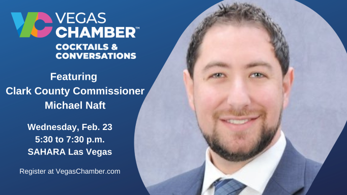 lvchamber's tweet photo. Cocktails, conversation with Clark County Commissioner Michael Naft, AND fundraising for BizPAC, the Chamber's Political Action Committee who advocates on behalf of your business? Sign us up! Join us at Sahara on Wed, Feb. 23: https://t.co/oxWl2SfU9Z https://t.co/xZuM75KKYl