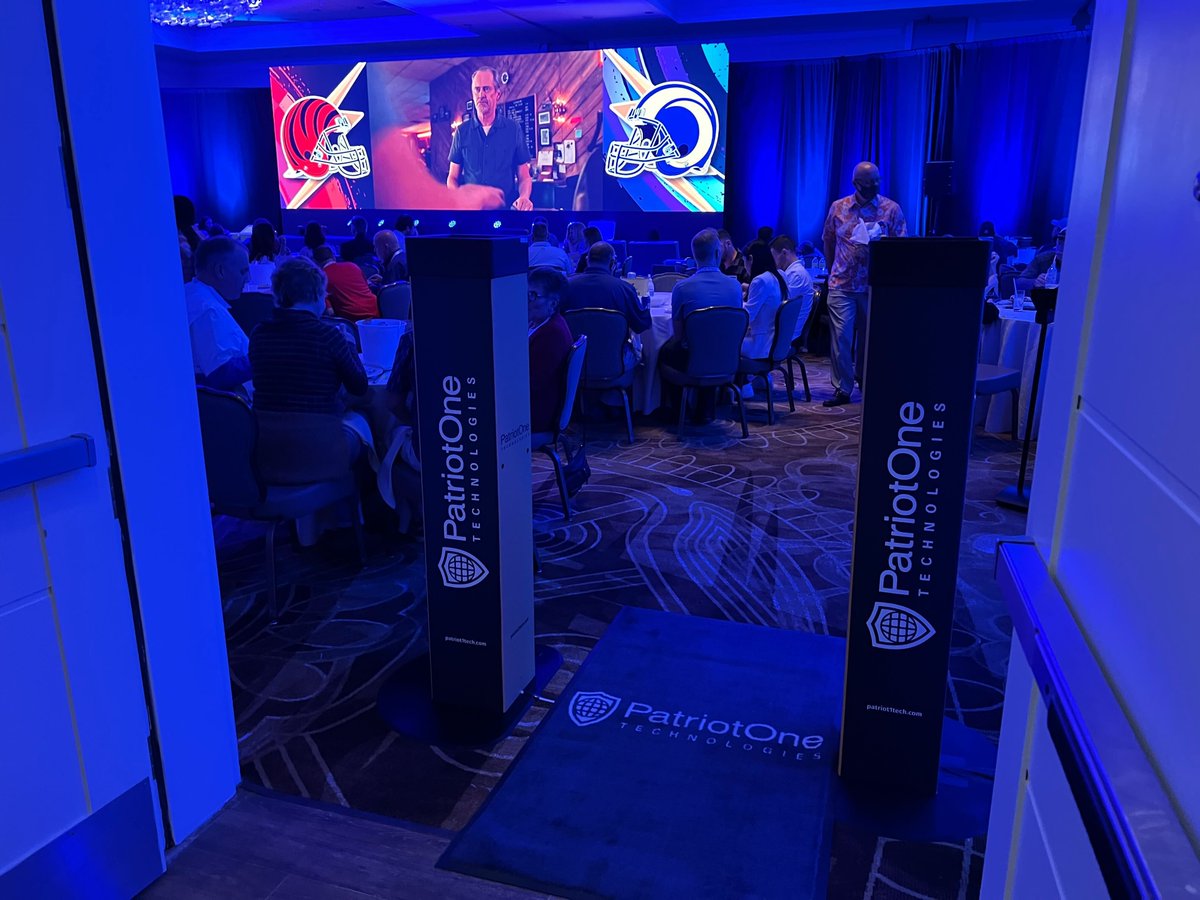 XtractOne's tweet photo. Our Multi-Sensor Gateway looked great at the #StadiumManagersAssociation #SuperBowl party over the weekend #PatriotOne https://t.co/XMvncs4Sr0