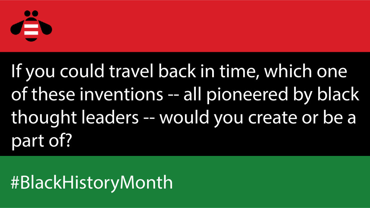 lifeatibm's tweet photo. Which would you want to help create? 👇🏾

Animation software program to create GIFs - Lisa Gelobter

Color PC monitor &amp; gigahertz chip - Dr. Mark E. Dean

3D illusion transmitter - Valerie Thomas

Cartridge gaming console - Gerald "Jerry" Lawson

#BHM #BlackHistoryMonth https://t.co/puuVhFn99E