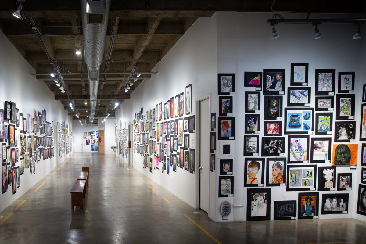 HCDEtx's tweet photo. Exhibits are open! Drop by to see the 2022 regional Scholastic @artandwriting #goldkey and #silverkey awarded artwork on display at @Sawyer_Yards' Spring Street Studios (grades 9-12) and @texasartsupply in Montrose (grades 7-8) during regular business hours from Feb. 15-March19. https://t.co/FSSyfMLUIC