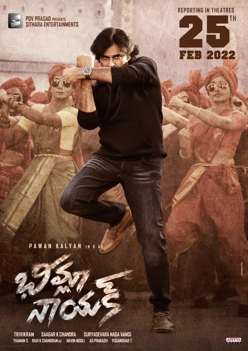 ActorMaanas's tweet photo. POWER STORM begins from 25th Feb 2022.

Exciting to watch #PawanKalyan Garu 🤩🤩🤩🤩🤩🤩🤩

#BheemlaNaayak #BheemlaNayakOnFeb25th https://t.co/601UwqWVWe