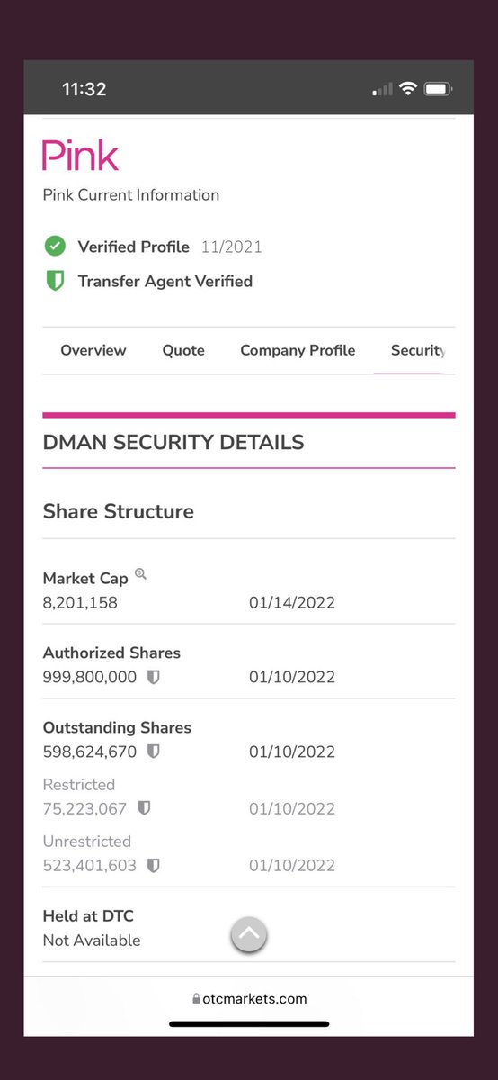 JJ96611102's tweet photo. $Dman added 55 milly to the restricted. 🤔 Now we just need a PR on the LOI @DemandBrands 👀 https://t.co/ayoyMYD6r2