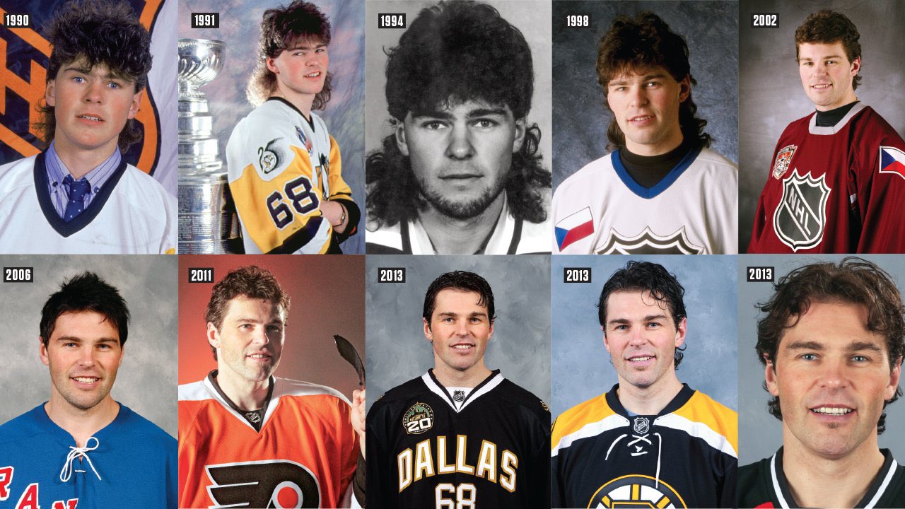 Happy 50th birthday to Jaromir Jagr! Still playing the sport he loves and still a beast. 