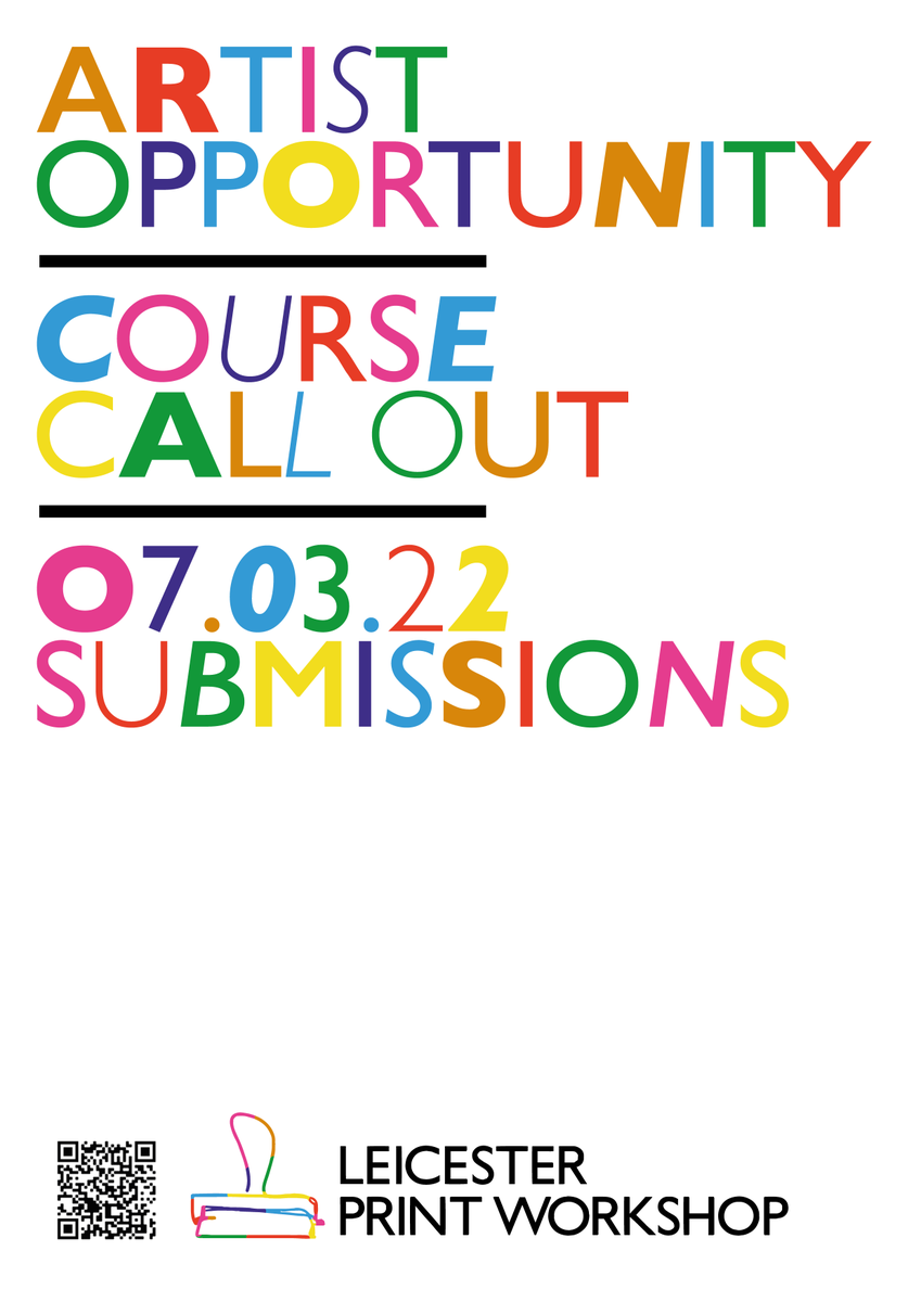 LeicesterPrint's tweet photo. LPW welcomes applications for new course proposals!
We’re looking forward to an exciting period ahead &amp; are actively looking to expand our education and course offer. Deadline: 7 March @pressing_mag @printdirectory @ace_midlands @ace_national @CVAN_EM   https://t.co/tz4Xq1u1KM https://t.co/ph5RQEua7e