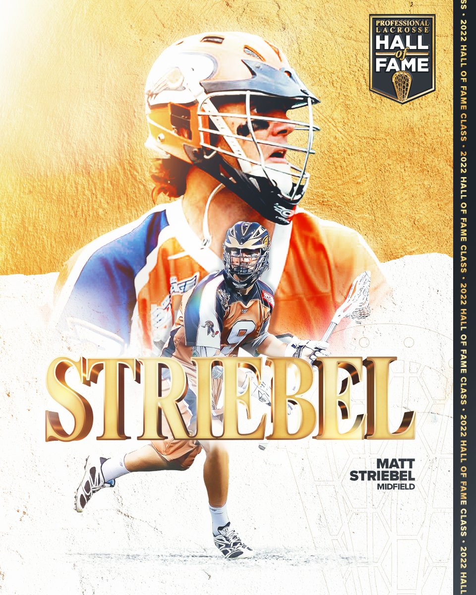 PremierLacrosse's tweet photo. Matt Striebel – Entering the Hall of Fame at 9th in all-time points, Striebel will most notably be remembered for redefining the dodge, consistently  representing a threat to go left or right. https://t.co/dGSXNYF17O