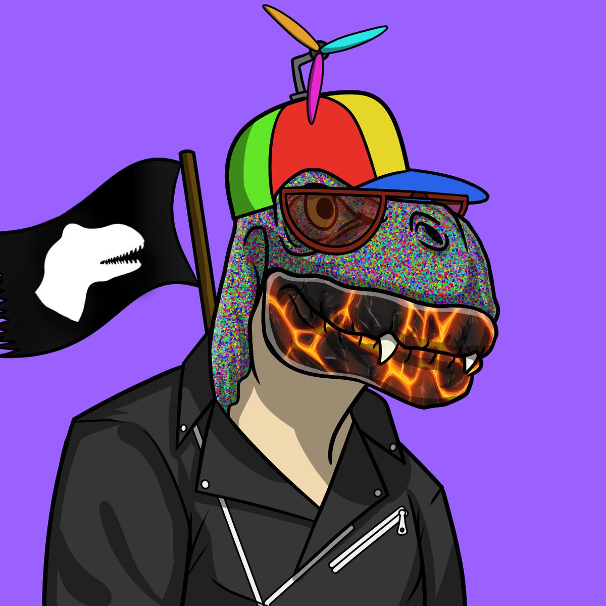 Casual686's tweet photo. @AtomicHub @WAX_io #Metasaurs #MetasaursPunks #BuyMetasaurs #RAWR
opensea link: 
https://t.co/zkASJxgs22 https://t.co/wVDCnYzoDr