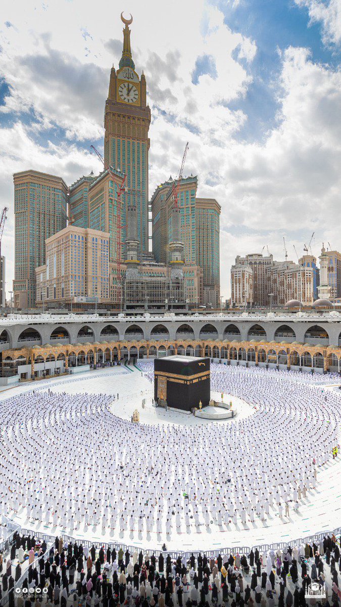 HaramainInfo's tweet photo. Beautiful Image Of Masjid Al Haram https://t.co/tf5tbBZIiH