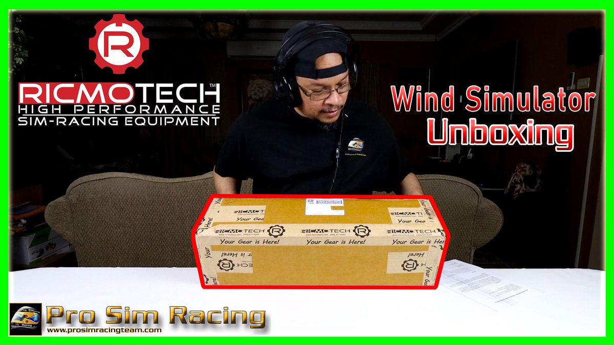 prosimracingtv's tweet photo. Check out my unboxing of the Ricmotech ­AP-Xtreme Wind Simulator, in-depth Review coming soon... https://t.co/PJDpagsspP
#Simracing #Esports #assettocorsa #motorsport https://t.co/qg0GYLoLJF