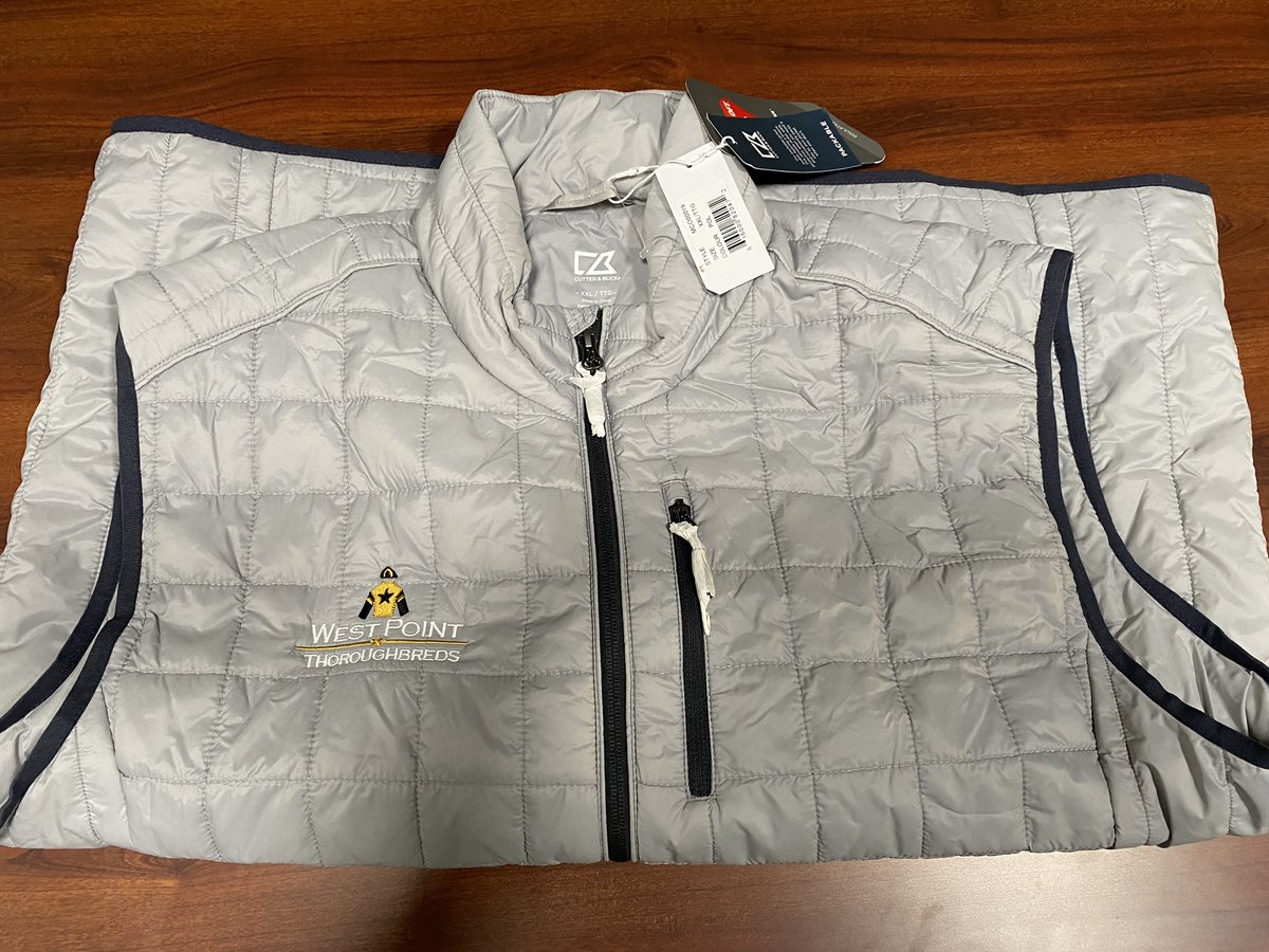 🚨GIVEAWAY ALERT🚨
Let’s play a game! Try your chance to WIN this <a href="/westpointtbred/">West Point Tbred</a> XXL VEST by:
1️⃣ Follow us
2️⃣ Retweet this tweet
3️⃣ Comment with your favorite West Point owned racehorse (look up here westpointtb.com/about/accompli… )

Winner will randomly be chosen Thursday Noon ET!